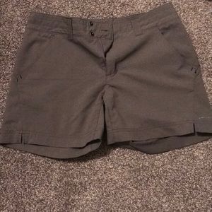 Women’s grey Columbia shorts